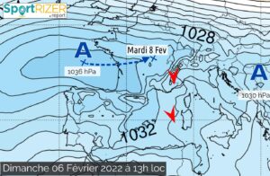 Kitempu - Pression au niveau de la mer Dimanche 06 Février 2022