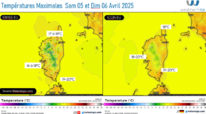 météo corse 3 avril kitempu